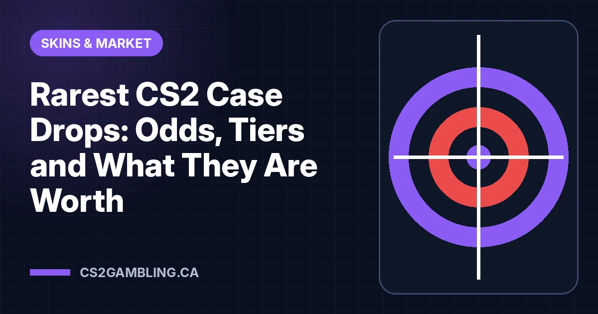 Rarest CS2 Case Drops: Odds, Tiers and What They Are Worth