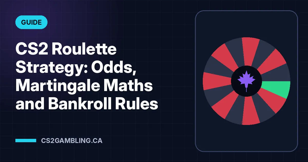 CS2 Roulette Strategy: Odds, Martingale Maths and Bankroll Rules