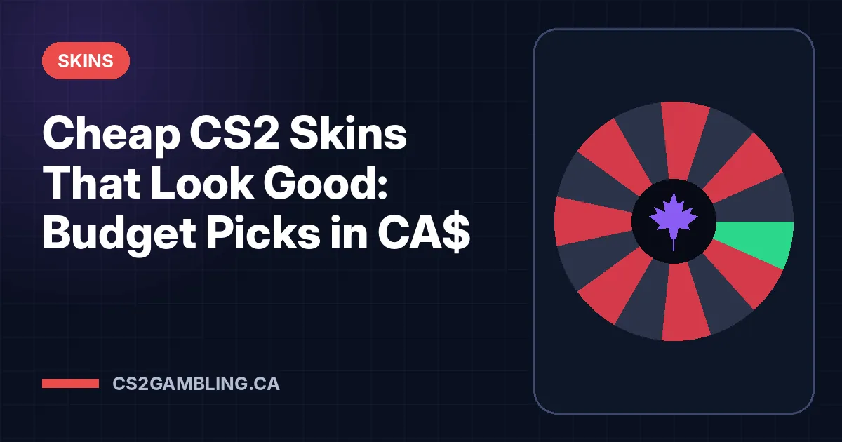 Cheap CS2 Skins That Look Good: Budget Picks in CA$
