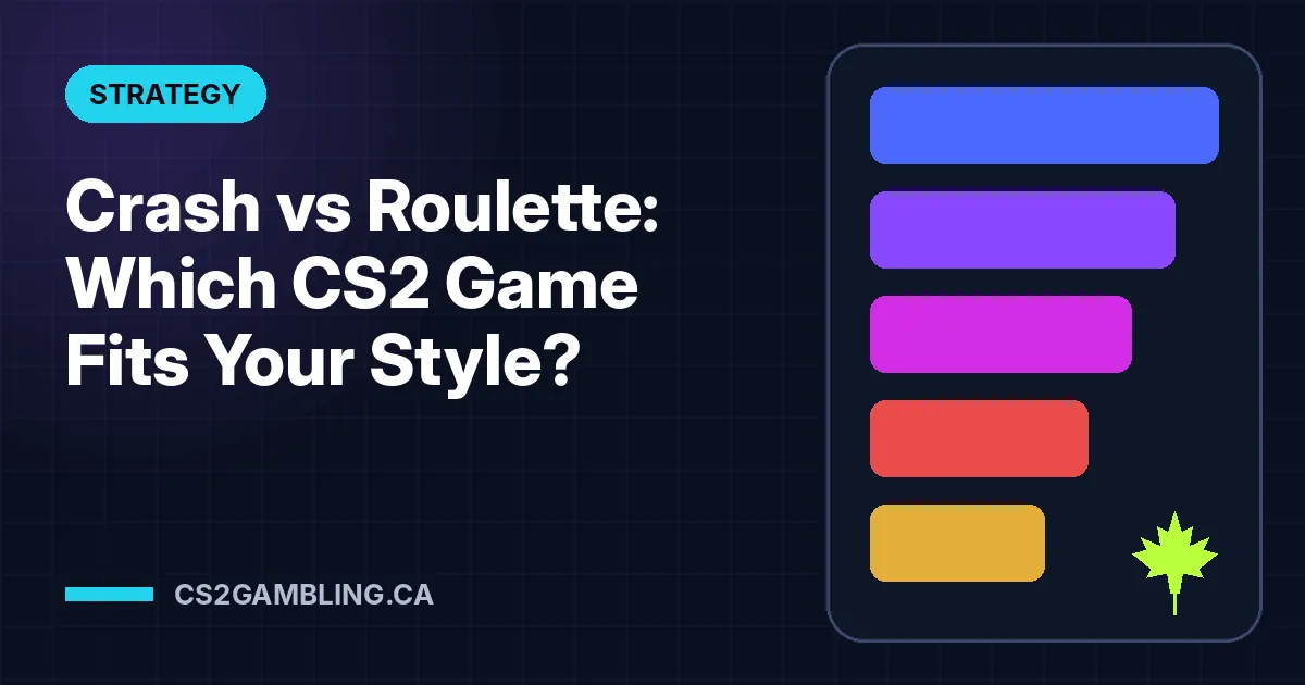 Crash vs Roulette: Which CS2 Game Fits Your Style?