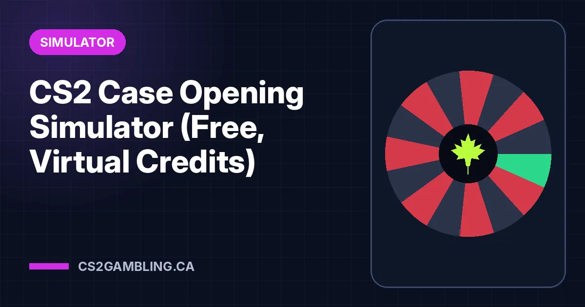 CS2 Case Opening Simulator (Free, Virtual Credits)