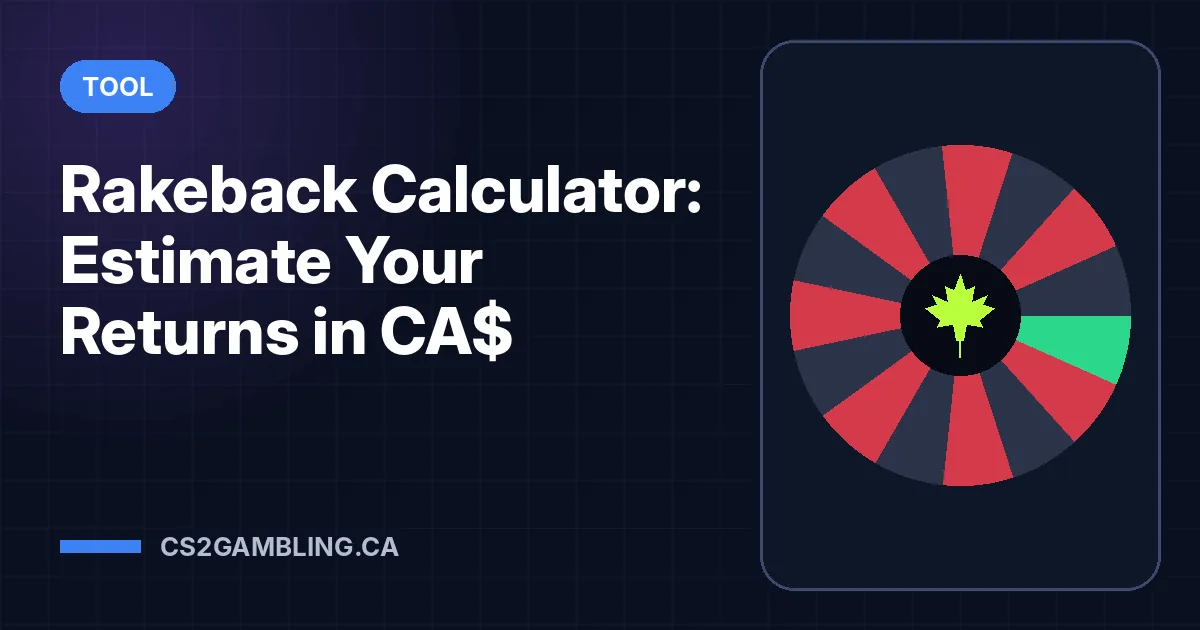 Rakeback Calculator: Estimate Your Returns in CA$