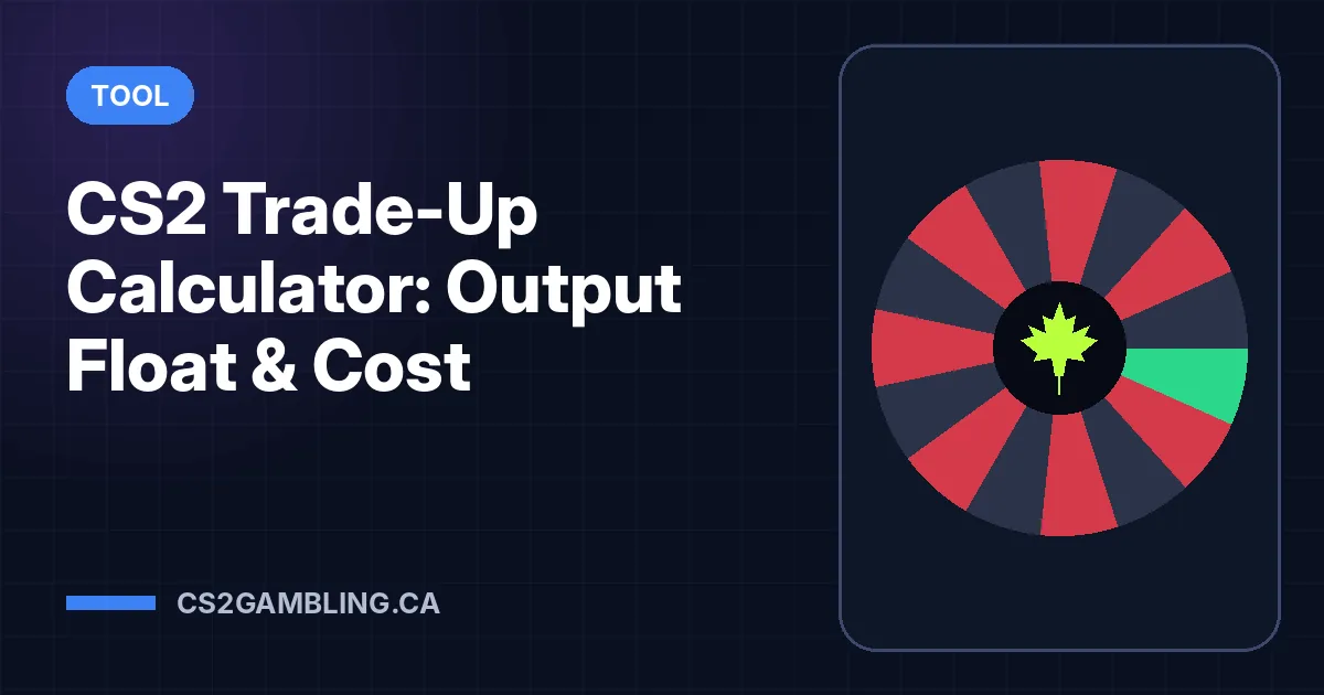 CS2 Trade-Up Calculator: Output Float & Cost